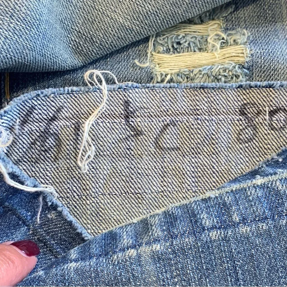 Mosquito Bootcut Distressed Jeans Size 10
